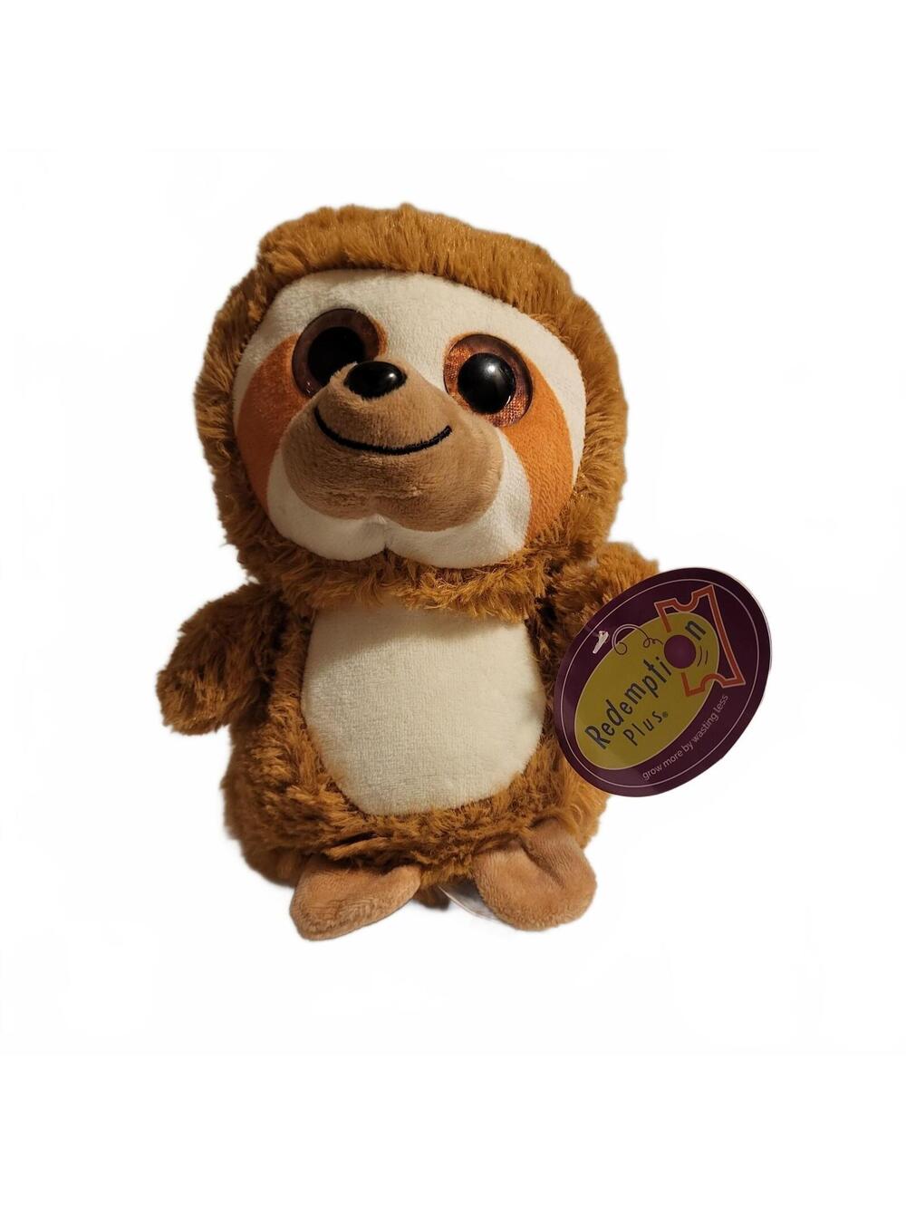 Redemption‎ Plus Plush Sloth Stuffed Animal Toy Soft Brown and Cream